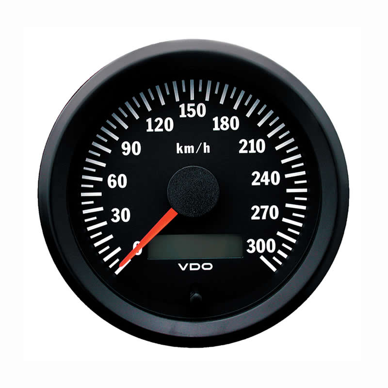 VDO Cockpit Vision Speedometer 300 Km-h 100mm 12-24V gauge